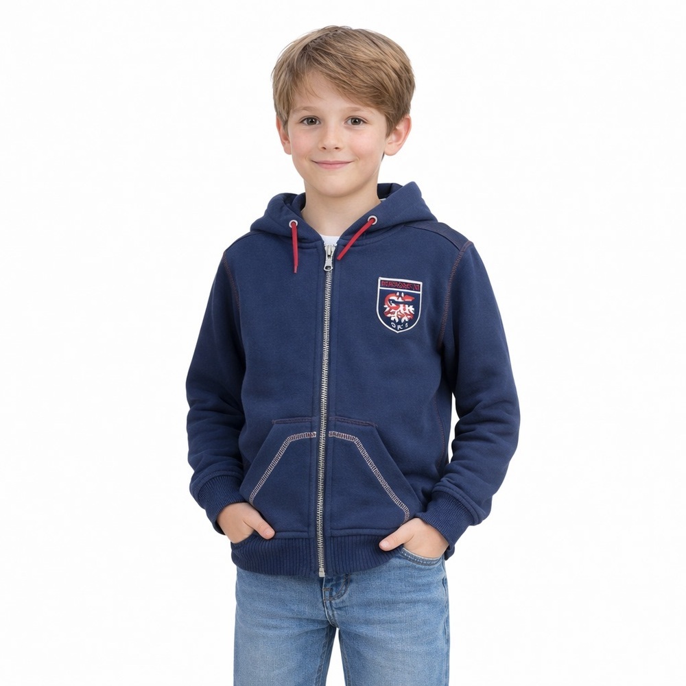 GF‎ FERRE’ Zip-Up Hooded Sweatshirt Size 6